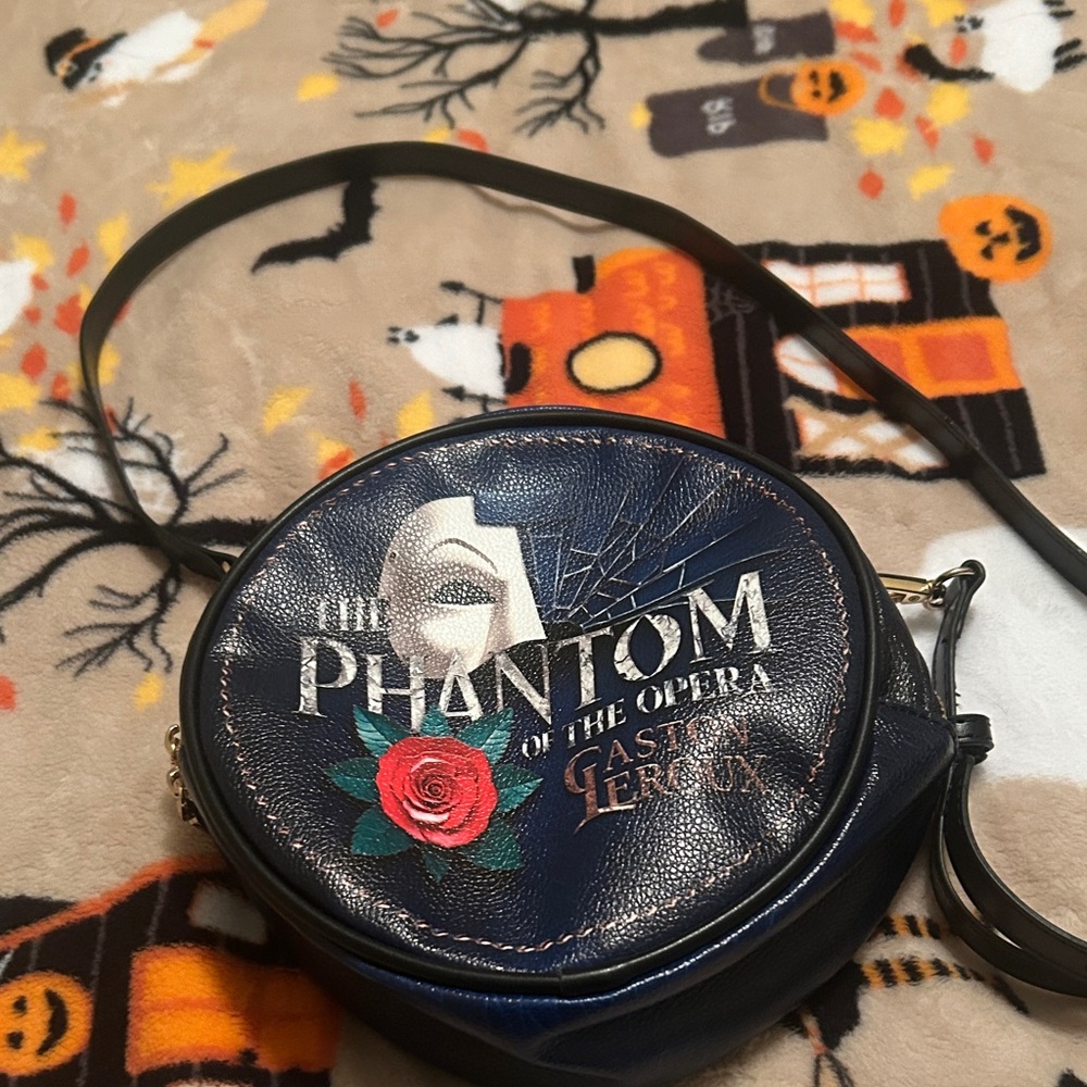 Phantom of the Opera Crossbody Bag - Black